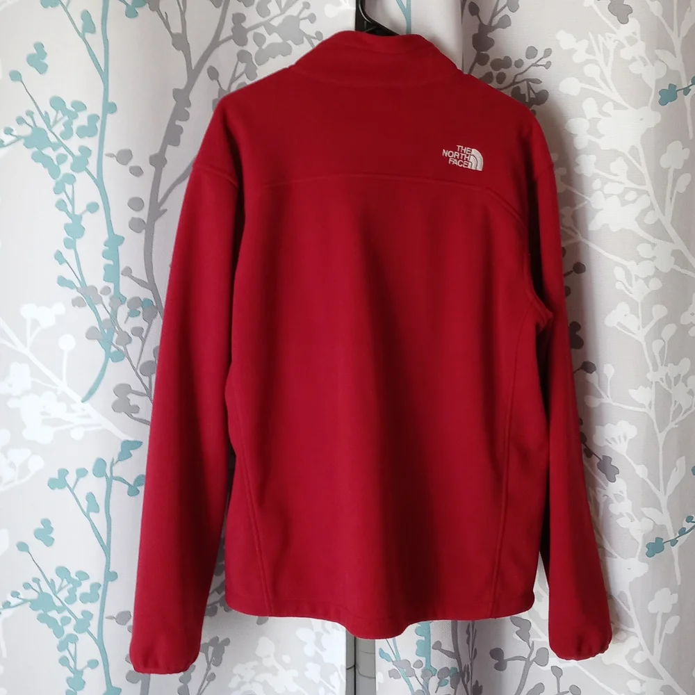 The North Face red sweater size L
